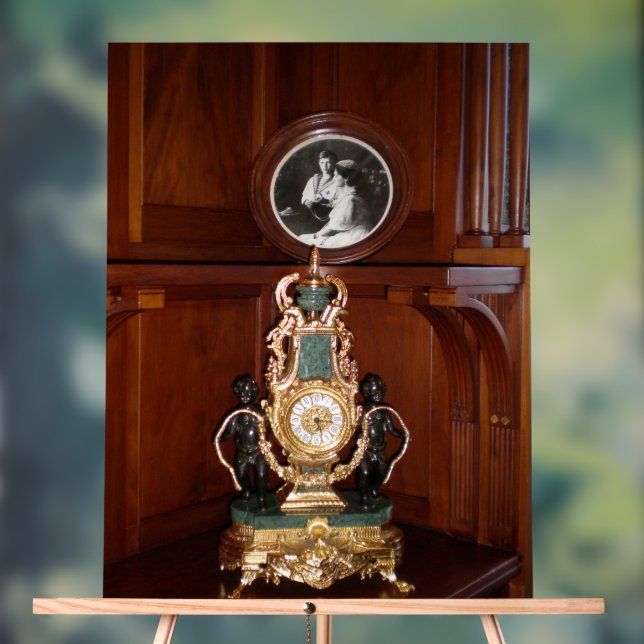 Señal Acrílica Lujoso reloj en la sala real Palacio Livadia (Neutral )