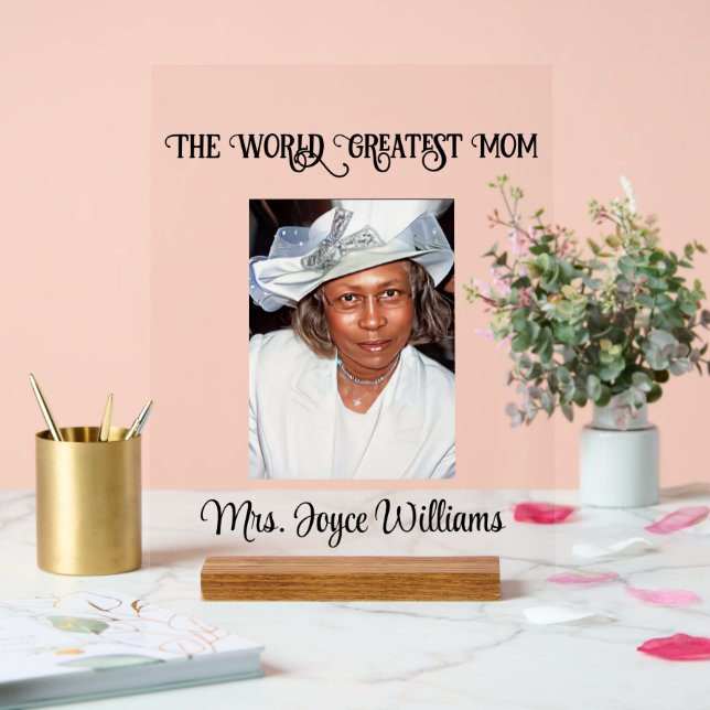 Señal Acrílica Mamá (Boda)