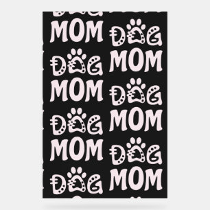 Señal Acrílica Mamá Perro