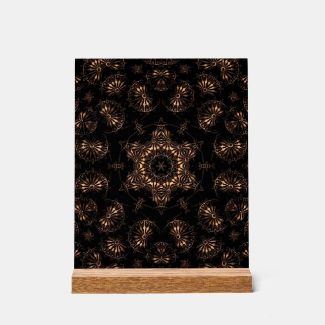 Señal Acrílica Mandala de la Edad de Bronce (Anverso)