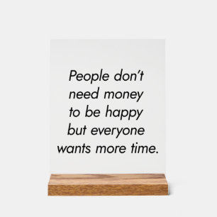 Señal Acrílica Más tiempo Rótulo acrílico