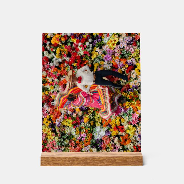 SEÑAL ACRÍLICA MEXICO IN BLOOM (Anverso)