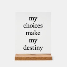 Mi Rótulo acrílico destino