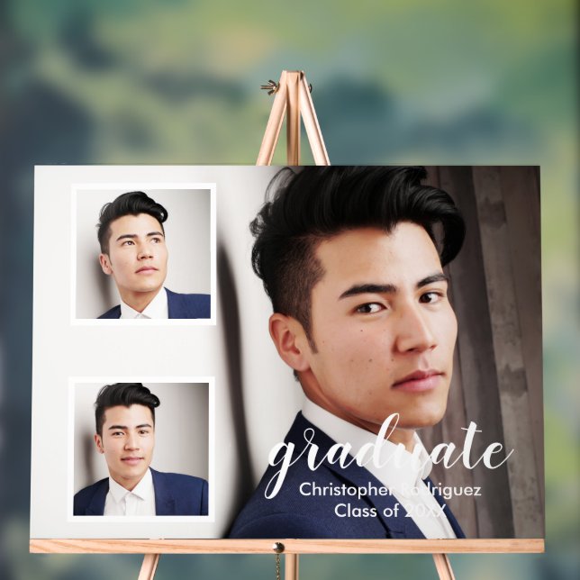 Señal Acrílica Moderno 3 Graduación fotográfica (Neutral )