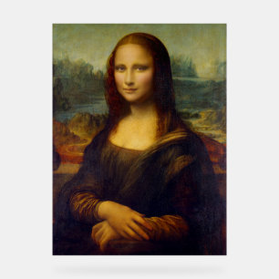 Señal Acrílica Mona Lisa Leonardo Francia