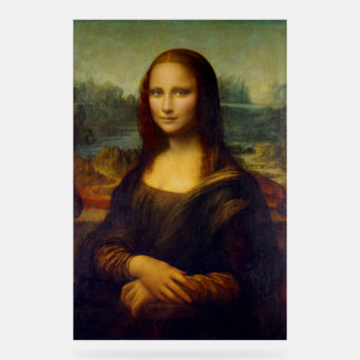 Señal Acrílica Mona Lisa Leonardo Francia