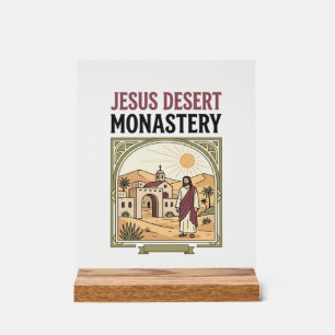 Señal Acrílica Monasterio del Desierto de Jesús Monasterio del De