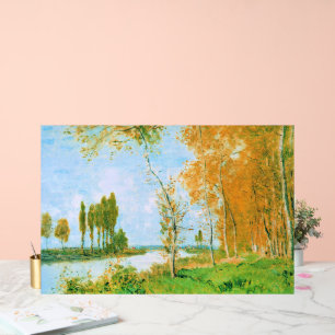 Señal Acrílica Monet - La Primavera en Argenteuil,
