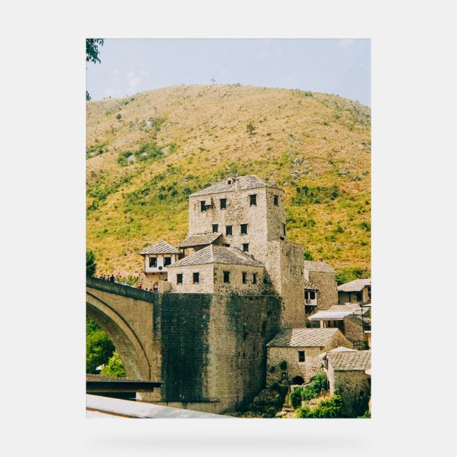 Señal Acrílica Mostar - Bosnia y Herzegovina (Anverso)