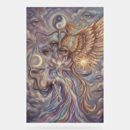 Señal Acrílica Mystical Phoenix Rebirth Poster