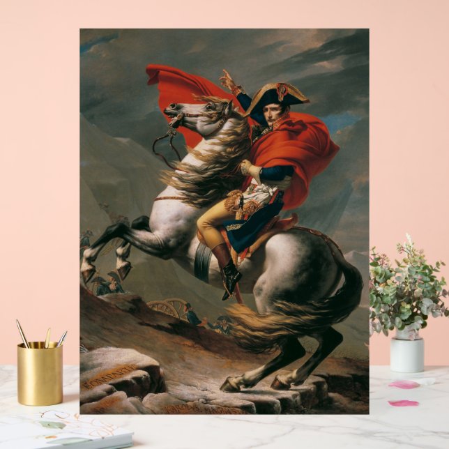 Señal Acrílica Napoleón con caballo, Paso de San Bernardo (Boda)