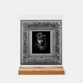 Señal Acrílica Nativo indígena americano.