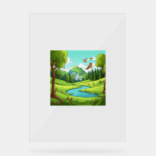 Señal Acrílica Naturaleza 15