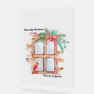 Señal Acrílica Navidades celestiales