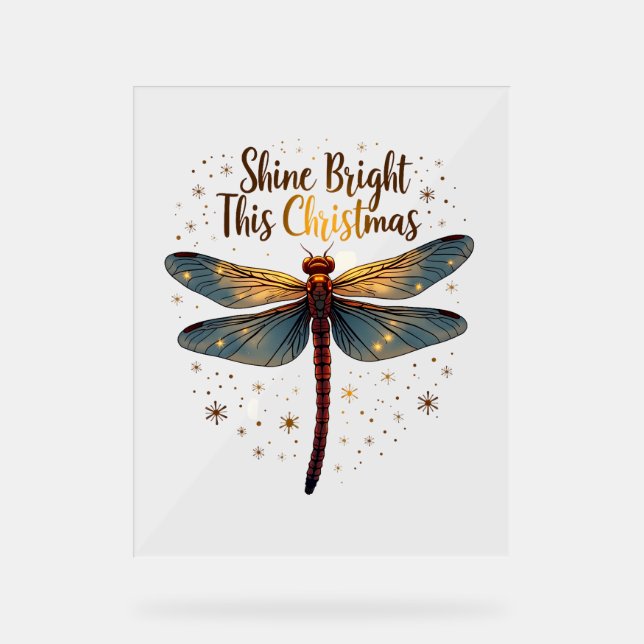 Señal Acrílica Navidades Star Dragonfly (Anverso)