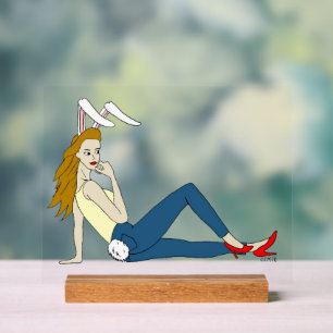 Señal Acrílica niñera