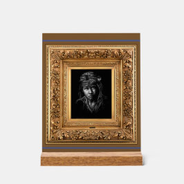 Señal Acrílica Niño indígena americano