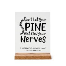 Nombre comercial de quiropráctica y oficina