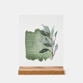 Señal Acrílica Nueva Cita Final De Rótulo Acrílico Para El Crecim