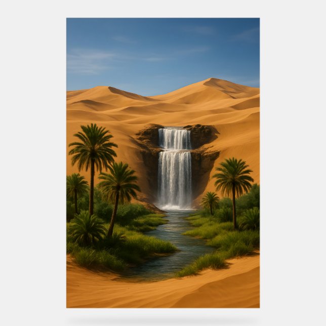 Señal Acrílica Oasis de Esperanza (Anverso)