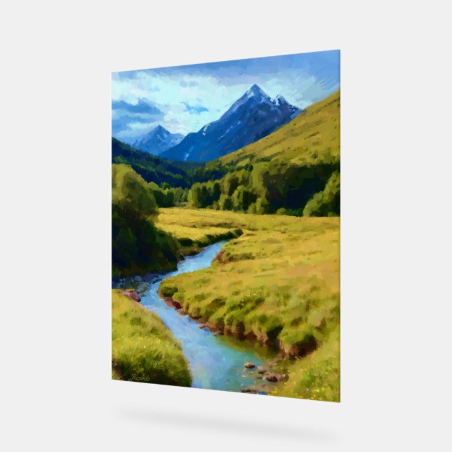 Señal Acrílica Oblivión nacido en Lethe (Ángulo)