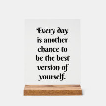 Otra oportunidad de Rótulo acrílico