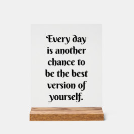 Señal Acrílica Otra oportunidad de Rótulo acrílico