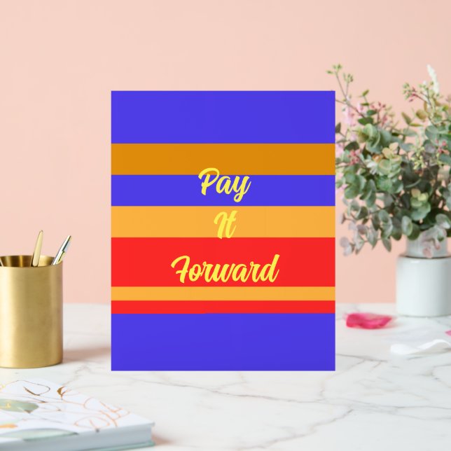 Señal Acrílica Pagar por adelantado (Boda)