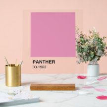 Panther Movie Pink - Fondo claro