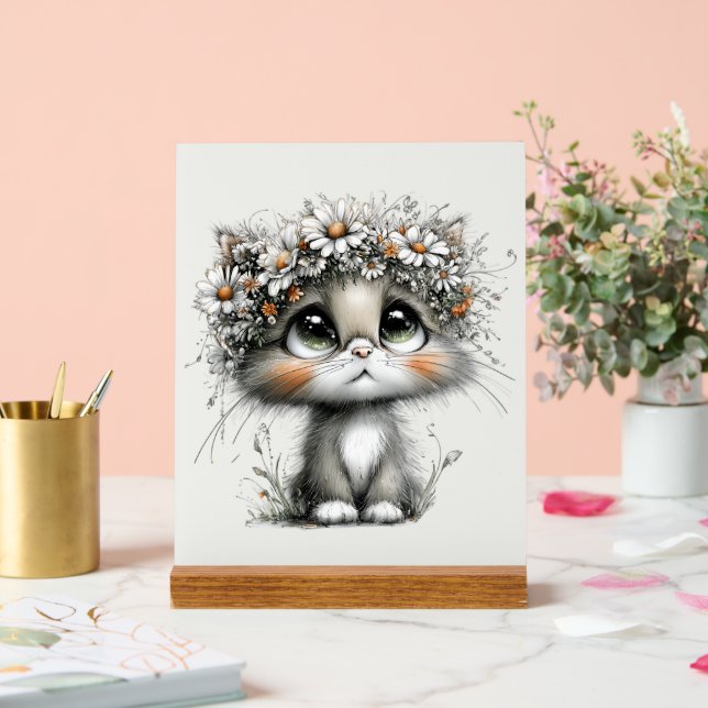 Señal Acrílica Pensando en ti / Te extraño (Boda)