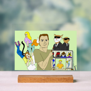 Señal Acrílica perfil