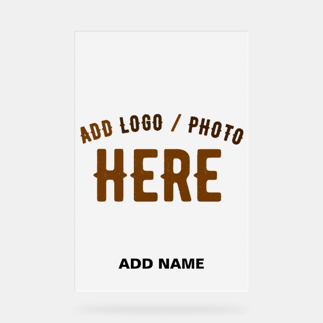 SEÑAL ACRÍLICA PERSONALIZABLE MODERNO ESTILO BLANCO VERIFICADO MA (Anverso)