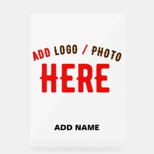 SEÑAL ACRÍLICA PERSONALIZABLE MODERNO ESTILO BLANCO VERIFICADO MA