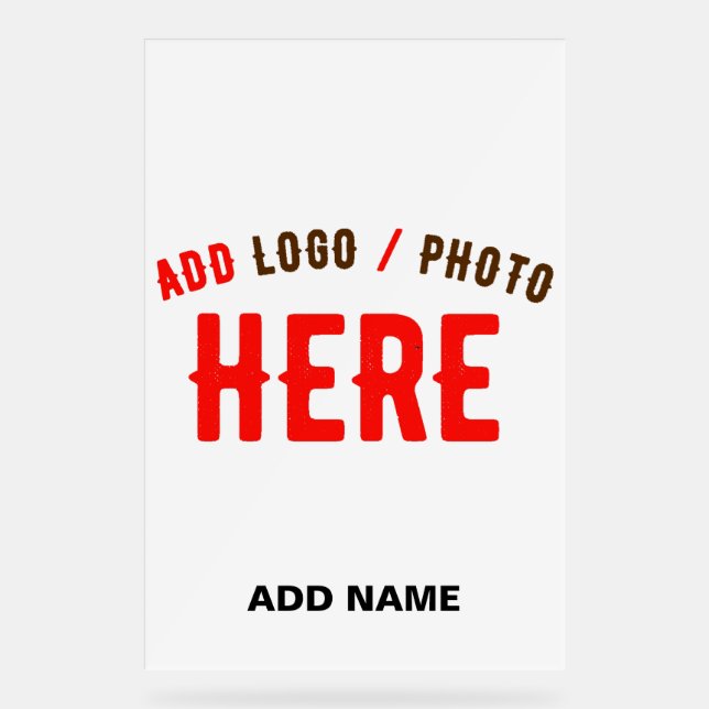 SEÑAL ACRÍLICA PERSONALIZABLE MODERNO ESTILO BLANCO VERIFICADO MA (Anverso)