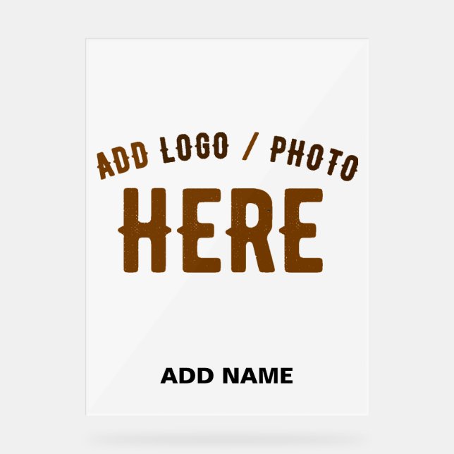 SEÑAL ACRÍLICA PERSONALIZABLE MODERNO ESTILO BLANCO VERIFICADO MA (Anverso)