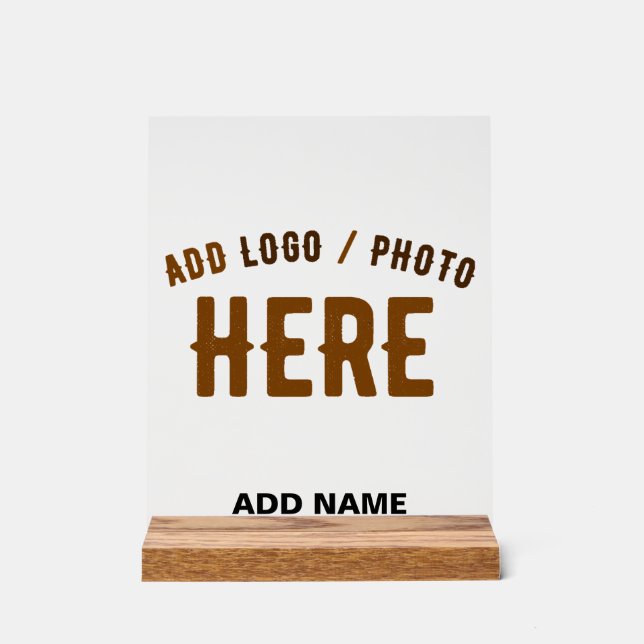 SEÑAL ACRÍLICA PERSONALIZABLE MODERNO ESTILO CLARO VERIFICADO MAR (Anverso)