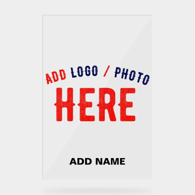 SEÑAL ACRÍLICA PERSONALIZABLE MODERNO ESTILO CLARO VERIFICADO MAR (Anverso)