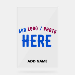 SEÑAL ACRÍLICA PERSONALIZABLE MODERNO ESTILO CLARO VERIFICADO MAR