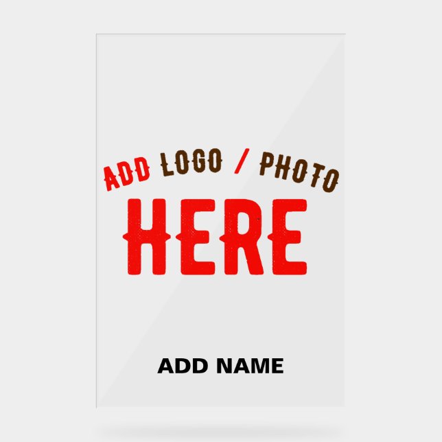 SEÑAL ACRÍLICA PERSONALIZABLE MODERNO ESTILO CLARO VERIFICADO MAR (Anverso)