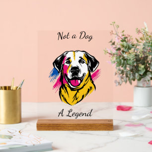 Señal Acrílica Personalizable Pop Art Kangal Design