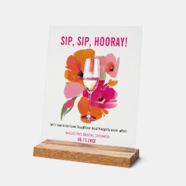 Señal Acrílica Personalizable Rótulo de barra acrílica transparen