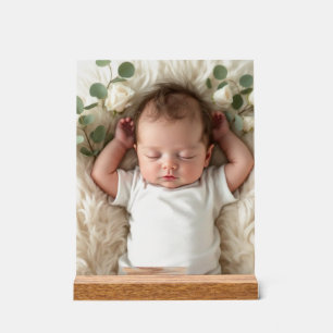 Señal Acrílica Personalización de la foto del bebé