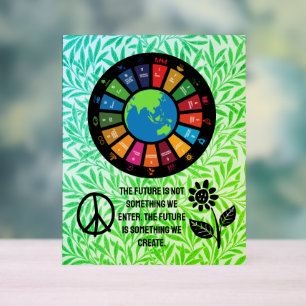 Señal Acrílica Personalizado de Home WallArt de oficina inspirado