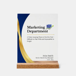 Señal Acrílica Personalizado Departamento de Comercialización Rót