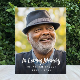 Señal Acrílica Personalizado Foto Homenaje conmemorativo personal