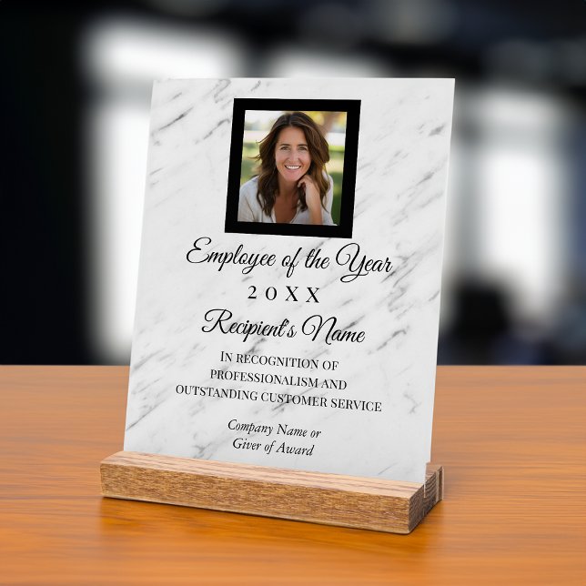 Señal Acrílica Personalizado Photo Corporate Gift Acrylic Trophy  (custom photo employee of the year award)