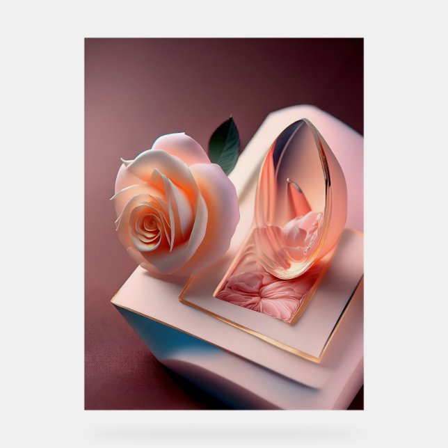 Señal Acrílica Personalizado Rótulo acrílico de 18" x 24" (Anverso)