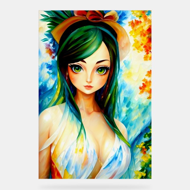 Señal Acrílica pintura chica (Anverso)