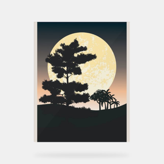 Señal Acrílica Pintura premium (Anverso)