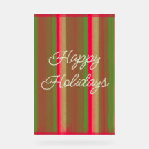 Pintura Rayada Felices Fiestas